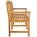 Panchina in legno intagliata a mano Naturale 150,5 x 60 x 95 cm - Foto miniatura 5