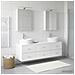 Set di mobili per il bagno 5 pcs Bianco - Foto miniatura 4