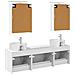 Set di mobili per il bagno 5 pcs Bianco - Foto miniatura 8