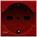 H4140/16r - Axolute - Presa Std Tedesco / italiano Red - Foto miniatura 1