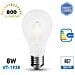 Lampadine Led E27 8w A60 Filamento Smd Bulbo Frost Luce Calda 3000k Vt-1938 4483 - Foto miniatura 1