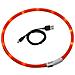 Karlie Accessories - Visio Light Led Collare Aranc. 70cm- - Foto miniatura 5