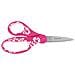 Forbici Per Bambini, A Partire Da 8 Anni, Lunghezza 18 Cm, Per Destrorsi E Mancini, Lame In Acciaio Inossidabile / impugnature In Plastica, Rosa (motivo Fiorato), 1027421 - Foto miniatura 1