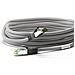 Goobay - Patch-kabel - Rj-45 (m) Bis Rj-45 (m) - 10 M - Sftp, Pimf - Cat 8.1 - Halogenfrei, Geformt, Ohne Haken, Verseilt - Grau (55141)  - Foto miniatura 4