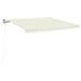 Tenda Automatica con Sensore Vento e LED 450x350 cm Crema - Foto miniatura 1