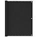 Schermo Frangivista per Balcone Antracite 120x600 cm in HDPE - Foto miniatura 1