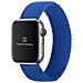 Cinturino L 750 Originale Braided String Per Apple Watch 1-2-3-4-5-6-7-se 38 40 41mm Blu - Foto miniatura 5