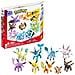 Mega Pokemon Action Figure Building Toys Per Bambini, Every Eevee Evolution Con 470 Pezzi, 9 Personaggi Posizionabili, Idea Regalo - Foto miniatura 1