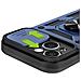 Cover Per Iphone 15 Anello Supporto Coprifotocamera Scorrevole, Blu Scuro - Foto miniatura 5