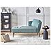 Chaise Longue Versione Destra Artheze Tessuto Blu - Foto miniatura 1
