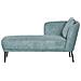Chaise Longue Versione Destra Artheze Tessuto Blu - Foto miniatura 2