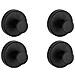 Ganci Da Parete Con Ventosa, Confezione Da 4 Black - Foto miniatura 1
