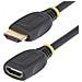 Cavo prolunga HDMI 2.0 da 50cm, cavo HDMI ad alta velocità, 4K 60Hz, cavo adattatore di prolunga HDMI da maschio a femmina, cavetto HDMI salvaporta, M /F - Foto miniatura 1