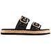 Elsa Slippers Ciabatte Pelle Scarpe Donna Nero Eu 36, 3-100720 0100 - Foto miniatura 1
