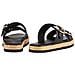 Elsa Slippers Ciabatte Pelle Scarpe Donna Nero Eu 36, 3-100720 0100 - Foto miniatura 3