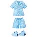 Rainbow High Junior High PJ Party Fashion Doll- Skyler (Blue) - Foto miniatura 8