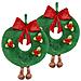 Set Di 2 Cuscini Bonbon 45 X 45 Cm Per Bambini Verde - Foto miniatura 2