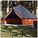 Tenda Familiare Tipi 6 Persone Grigia e Arancione Impermeabile - Foto miniatura 1