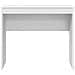 Scrivania minimalista Bianca Legno ingegnerizzato Media Minimalistica - Foto miniatura 5
