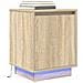 Comodini con Luci a LED 2 pz Rovere Sonoma 38x34x50 cm - Foto miniatura 6