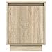 Comodini con Luci a LED 2 pz Rovere Sonoma 38x34x50 cm - Foto miniatura 8