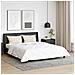 Set di piumini con cuscino 3 pcs Bianco 200 x 200 cm Microfibra - Foto miniatura 2
