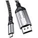 Cavo Da Type-c A Dp 2.1 Ad Alta Definizione 16k, Compatibile Con Telefoni E Computer 8k 4k, Cavo Adattatore Display Thunderbolt Grey 2 Metri - Foto miniatura 2