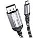 Cavo Da Type-c A Dp 2.1 Ad Alta Definizione 16k, Compatibile Con Telefoni E Computer 8k 4k, Cavo Adattatore Display Thunderbolt Grey 2 Metri - Foto miniatura 1