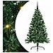 Albero di Natale artificiale con luci integrate Verde 150 cm - Foto miniatura 1