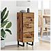 Credenza con cassetto Legno vecchio 34,5 x 34 x 90 cm - Foto miniatura 4