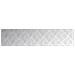 Dischi Quadrati 2 pcs Argento 90 x 20 cm Alluminio - Foto miniatura 5