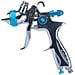 Pistola A Spruzzo Argento-blu Con Ugello 1,4mm - Sistema Alta Pressione | Capacità 600ml | Verniciatura Auto E Materiali Diversi - Foto miniatura 2