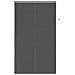 Tenda Veneziana Regolabile Grigio Argento 213 x 120 cm PVC - Foto miniatura 1