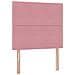 Letto con contenitore e materasso Rosa 100 x 200 cm Velluto - Foto miniatura 9