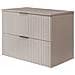 | Mobiletto - 80 cm | Beige opaco - tonalità cachemire | L /H /D 80/57/46 cm | Piano beige, mobili bagno, mobiletto - Foto miniatura 1