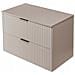 | Mobiletto - 80 cm | Beige opaco - tonalità cachemire | L /H /D 80/57/46 cm | Piano beige, mobili bagno, mobiletto - Foto miniatura 5