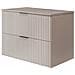 | Mobiletto - 80 cm | Beige opaco - tonalità cachemire | L /H /D 80/57/46 cm | Piano beige, mobili bagno, mobiletto - Foto miniatura 7