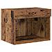 Unità a muro per TV con LED 5 pcs Legno vecchio 80 x 30 x 40 cm - Foto miniatura 6