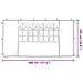 Parete per tenda da festa 2 pcs 400 x 195 cm Rosso PE e Acciaio - Foto miniatura 6