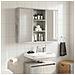Armadio da bagno a muro Grigio Cemento 30 x 14 x 70 cm - Foto miniatura 4