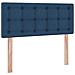 Letto con contenitore e materasso con testiera Blu 120 x 190 cm - Foto miniatura 9