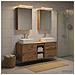 Set di mobili per il bagno 5 pcs Rovere Artigianale - Foto miniatura 2