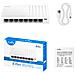 8-Port Gigabit Switch with USB-C Power Input, GS108U 2.0 Non gestito Gigabit Ethernet (10/100/1000) Bianco - Foto miniatura 2