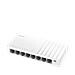 8-Port Gigabit Switch with USB-C Power Input, GS108U 2.0 Non gestito Gigabit Ethernet (10/100/1000) Bianco - Foto miniatura 3