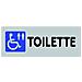 Cartelli segnaletici adesivi Pubblicentro - toilette disabili - 15909690ADB0150X0050 - Foto miniatura 3