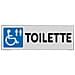 Cartelli segnaletici adesivi Pubblicentro - toilette disabili - 15909690ADB0150X0050 - Foto miniatura 1