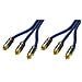 Cavo Video Component (RCA) 75 Ohm Premium Gold, 0,5m - Foto miniatura 1
