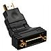 Adattatore HDMI-DVI ruotabile 180° - Foto miniatura 1