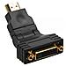 Adattatore HDMI-DVI ruotabile 180° - Foto miniatura 2