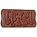 Stampo cioccolato keys easy choc 35x30mm h. 16mm 112.5ml silicone - Foto miniatura 1